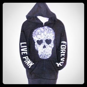 Rare Victoria’s Secret Skull Hoodie